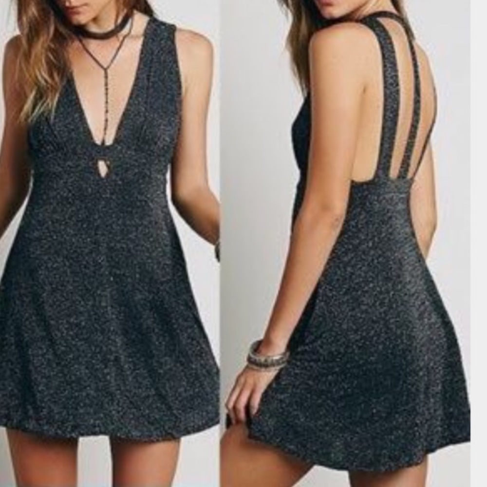 FREE PEOPLE Dance of the Night Party Dress S